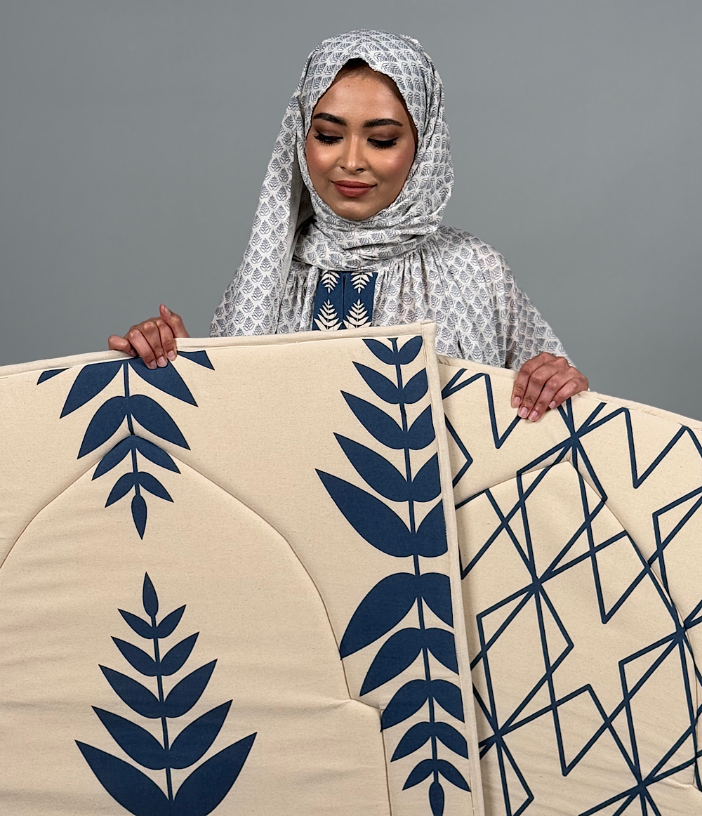 طقم صلاة لف - كحلي