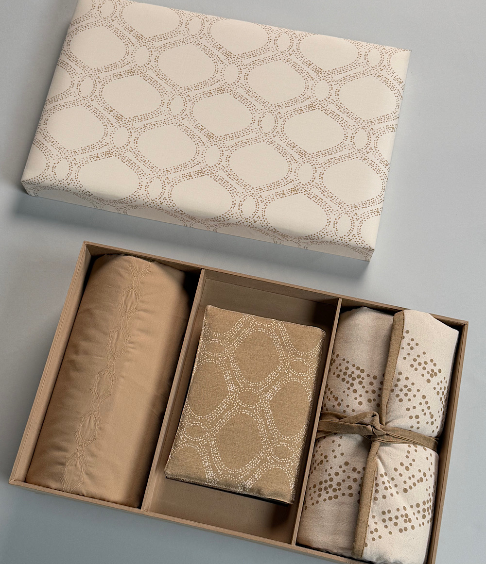 طقم صلاة رجالي - بيج  