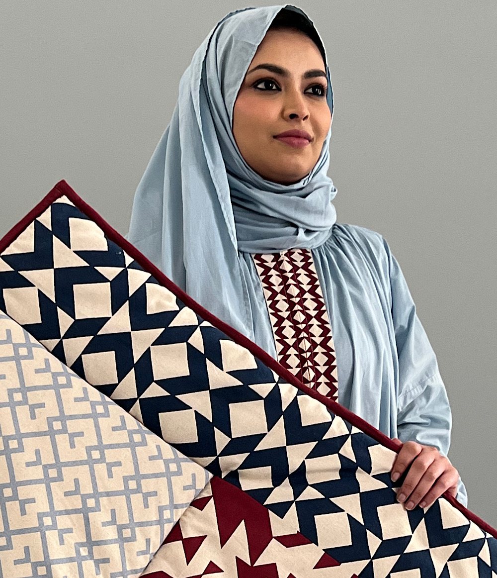 طقم صلاة  لف - كحلي    