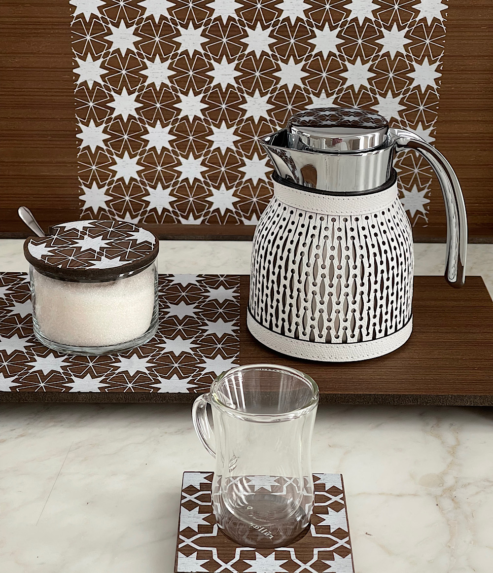 ترمس  صغير - أبيض  