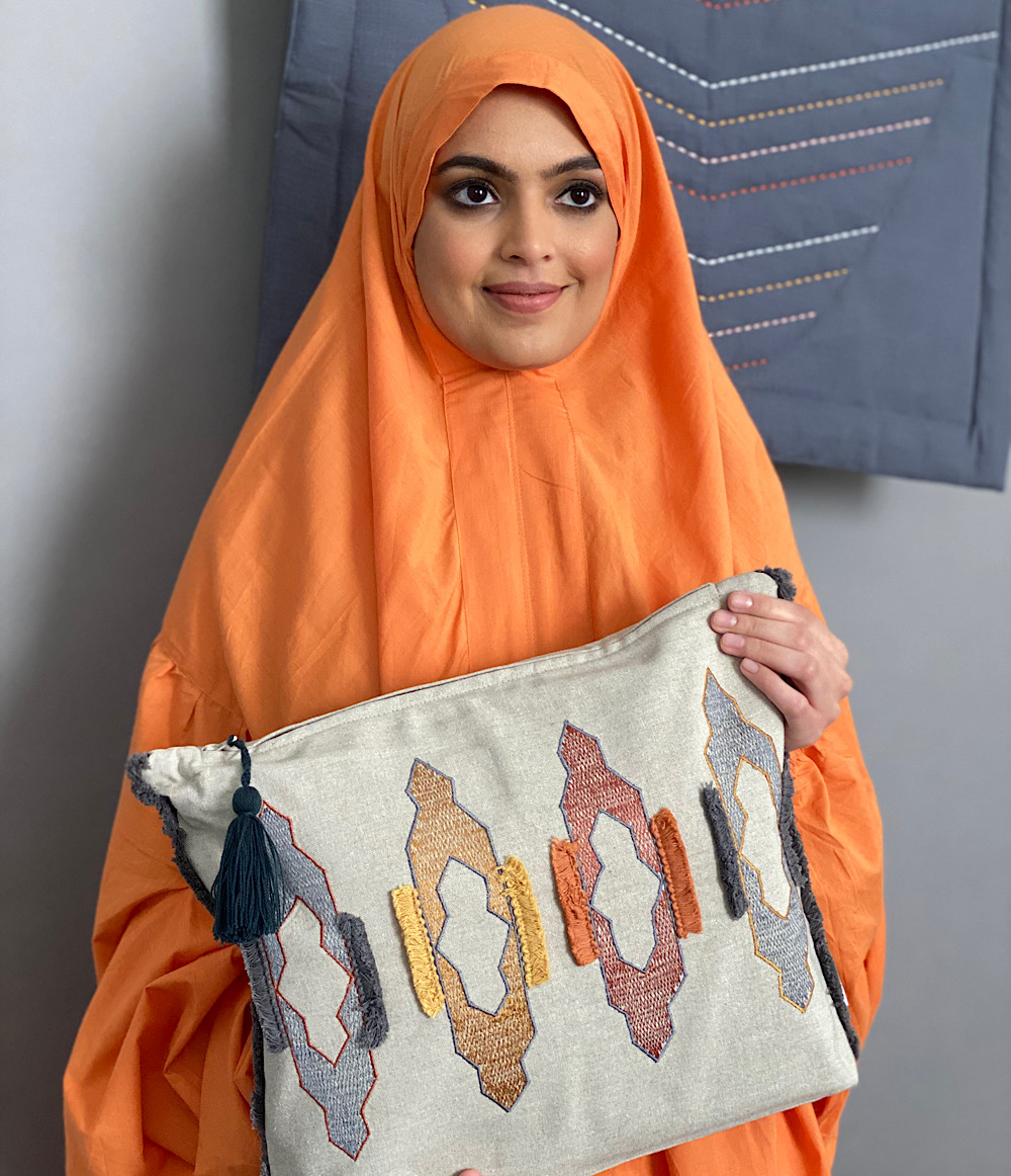 طقم صلاة - برتقالي 